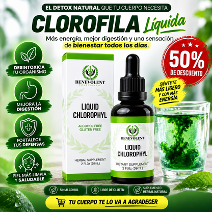 Clorofila Líquida ¡Últimas 7 Unidades!