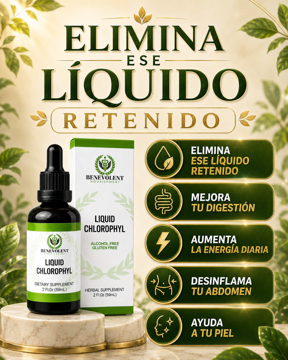 Clorofila Líquida ¡Últimas 7 Unidades!