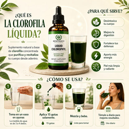 Clorofila Líquida ¡Últimas 7 Unidades!